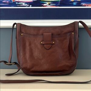 Frye Brown Leather Crossbody